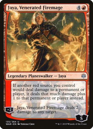 Jaya, Venerated Firemage [War of the Spark] | Exor Games Bridgewater