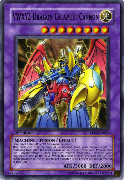 VWXYZ-Dragon Catapult Cannon [EEN-EN031] Super Rare | Exor Games Bridgewater