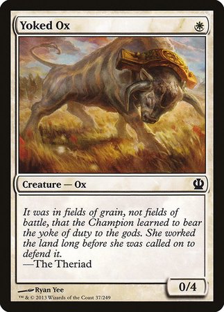 Yoked Ox [Theros] | Exor Games Bridgewater