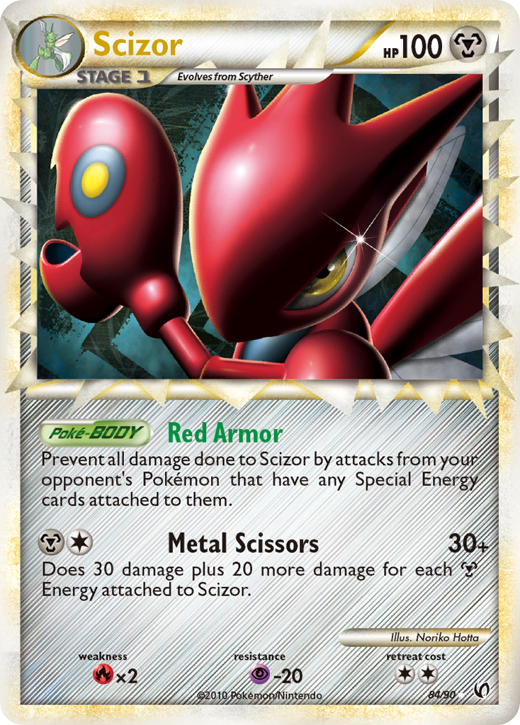 Scizor (84/90) [HeartGold & SoulSilver: Undaunted] | Exor Games Bridgewater