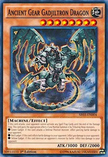 Ancient Gear Gadjiltron Dragon [SR03-EN004] Common | Exor Games Bridgewater