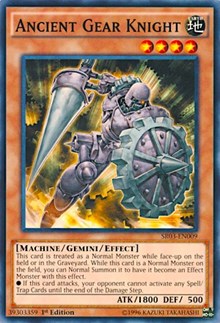 Ancient Gear Knight [SR03-EN009] Common | Exor Games Bridgewater