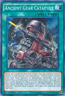 Ancient Gear Catapult [SR03-EN021] Super Rare | Exor Games Bridgewater