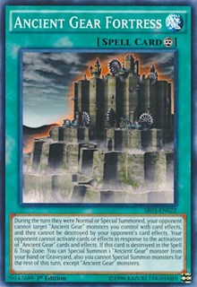 Ancient Gear Fortress [SR03-EN022] Common | Exor Games Bridgewater