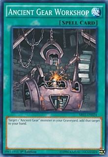 Ancient Gear Workshop [SR03-EN024] Common | Exor Games Bridgewater