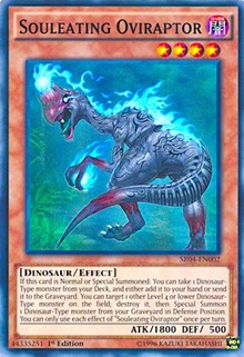 Souleating Oviraptor [SR04-EN002] Super Rare | Exor Games Bridgewater