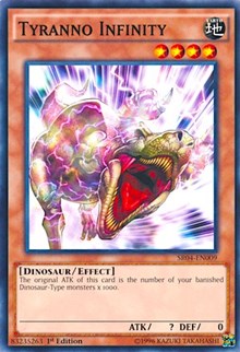 Tyranno Infinity [SR04-EN009] Common | Exor Games Bridgewater