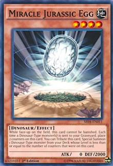 Miracle Jurassic Egg [SR04-EN011] Common | Exor Games Bridgewater