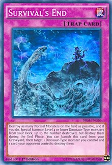 Survival's End [SR04-EN030] Super Rare | Exor Games Bridgewater