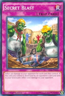 Secret Blast [SR04-EN038] Common | Exor Games Bridgewater