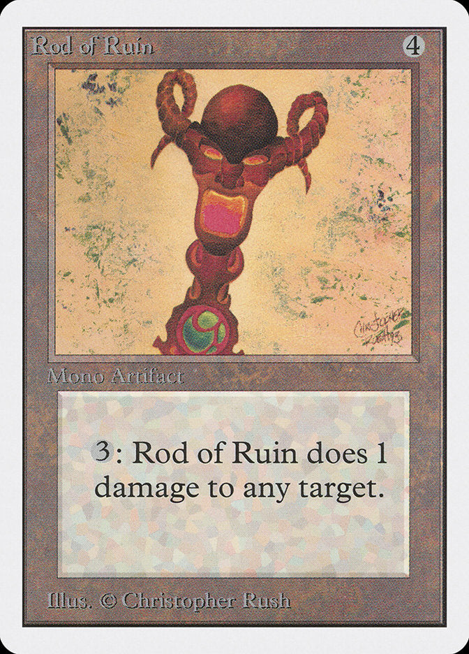 Rod of Ruin [Unlimited Edition] | Exor Games Bridgewater