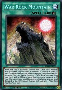 War Rock Mountain [BLVO-EN000] Secret Rare | Exor Games Bridgewater