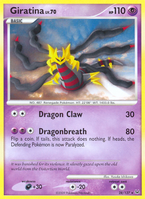 Giratina (28/127) [Platinum: Base Set] | Exor Games Bridgewater