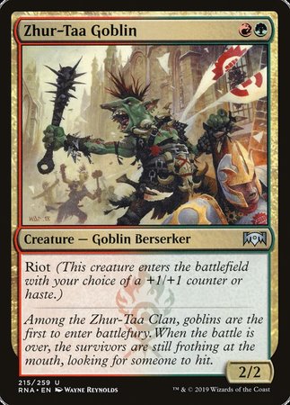 Zhur-Taa Goblin [Ravnica Allegiance] | Exor Games Bridgewater