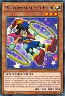 Performapal Sky Pupil [MACR-EN002] Rare | Exor Games Bridgewater