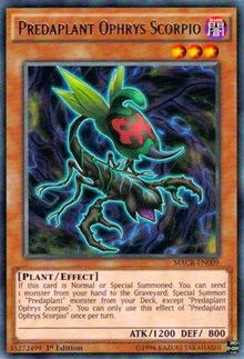 Predaplant Ophrys Scorpio [MACR-EN009] Rare | Exor Games Bridgewater