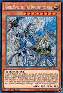 Master Peace, the True Dracoslaying King [MACR-EN024] Secret Rare | Exor Games Bridgewater