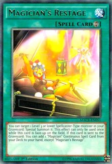 Magician's Restage [MACR-EN051] Rare | Exor Games Bridgewater