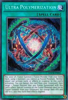 Ultra Polymerization [MACR-EN052] Secret Rare | Exor Games Bridgewater