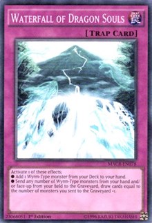 Waterfall of Dragon Souls [MACR-EN078] Super Rare | Exor Games Bridgewater