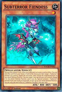 Subterror Fiendess [MACR-EN082] Super Rare | Exor Games Bridgewater