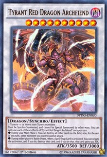 Tyrant Red Dragon Archfiend [DPDG-EN030] Ultra Rare | Exor Games Bridgewater