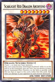 Scarlight Red Dragon Archfiend [DPDG-EN031] Rare | Exor Games Bridgewater