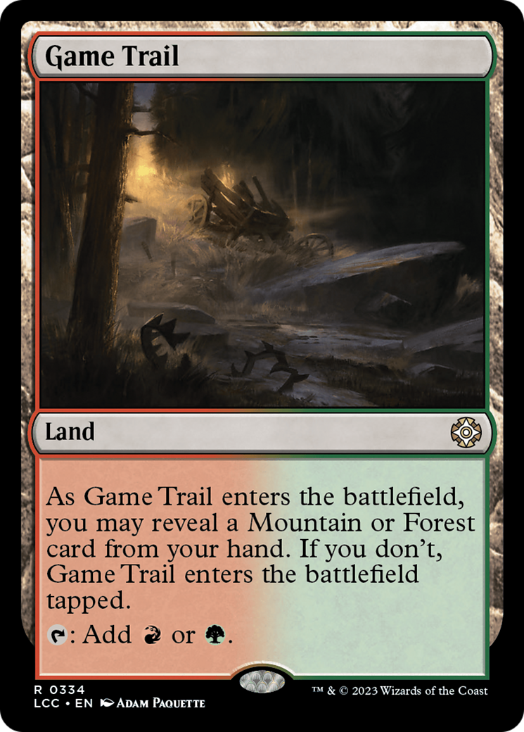 Game Trail [The Lost Caverns of Ixalan Commander] | Exor Games Bridgewater