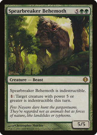 Spearbreaker Behemoth [Shards of Alara] | Exor Games Bridgewater