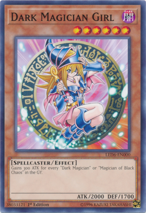 Dark Magician Girl [LED6-EN000] Common | Exor Games Bridgewater