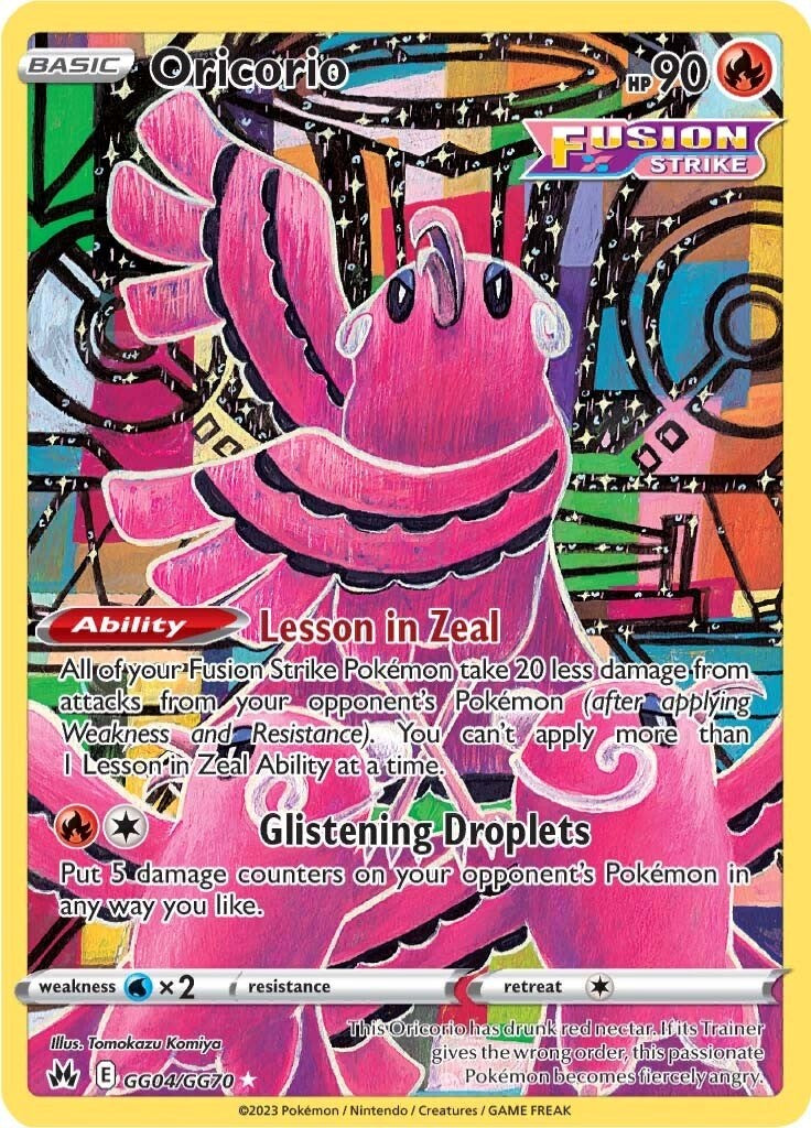 Oricorio (GG04/GG70) [Sword & Shield: Crown Zenith] | Exor Games Bridgewater