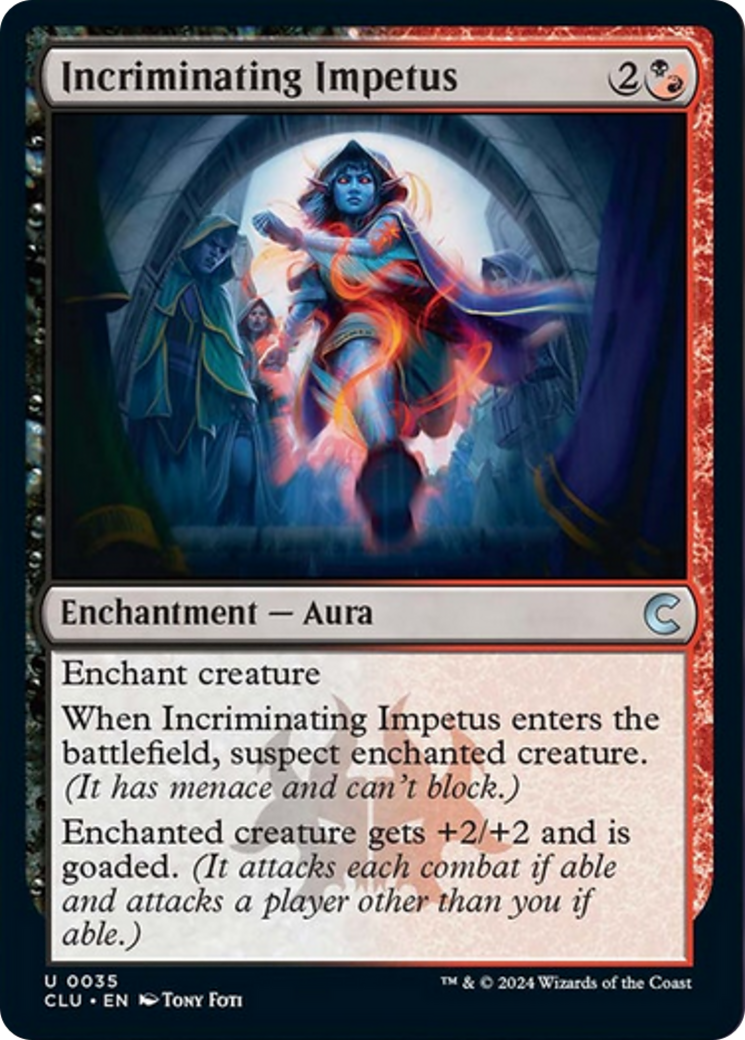 Incriminating Impetus [Ravnica: Clue Edition] | Exor Games Bridgewater