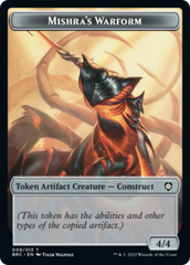 Mishra's Warform // Inkling Double-Sided Token [The Brothers' War Commander Tokens] | Exor Games Bridgewater