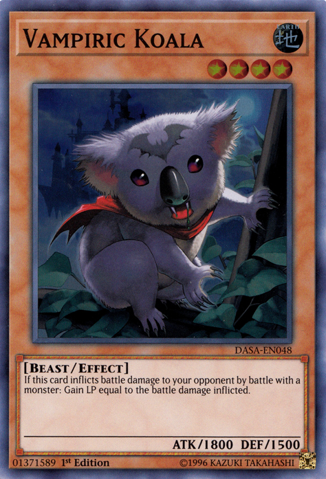 Vampiric Koala [DASA-EN048] Super Rare | Exor Games Bridgewater