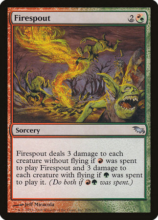 Firespout [Shadowmoor] | Exor Games Bridgewater