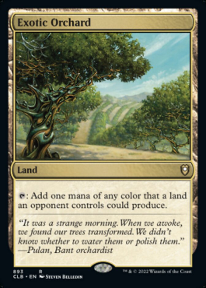 Exotic Orchard [Commander Legends: Battle for Baldur's Gate] | Exor Games Bridgewater