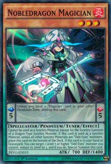 Nobledragon Magician [PEVO-EN015] Super Rare | Exor Games Bridgewater