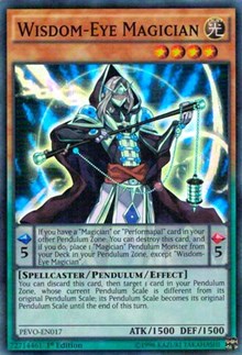 Wisdom-Eye Magician [PEVO-EN017] Super Rare | Exor Games Bridgewater