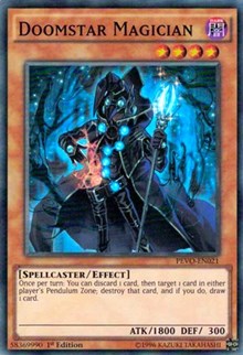 Doomstar Magician [PEVO-EN021] Super Rare | Exor Games Bridgewater