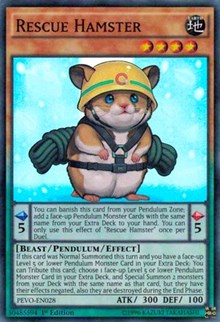 Rescue Hamster [PEVO-EN028] Super Rare | Exor Games Bridgewater