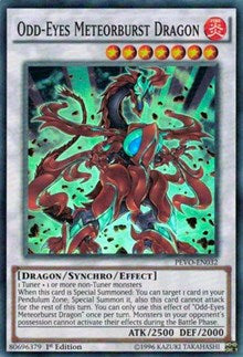 Odd-Eyes Meteorburst Dragon [PEVO-EN032] Super Rare | Exor Games Bridgewater