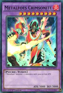 Metalfoes Crimsonite [PEVO-EN053] Super Rare | Exor Games Bridgewater