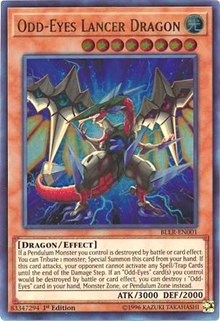 Odd-Eyes Lancer Dragon [BLLR-EN001] Ultra Rare | Exor Games Bridgewater