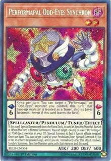 Performapal Odd-Eyes Synchron [BLLR-EN004] Secret Rare | Exor Games Bridgewater