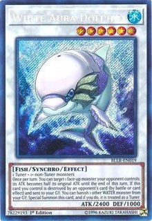 White Aura Dolphin [BLLR-EN019] Secret Rare | Exor Games Bridgewater