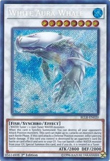 White Aura Whale [BLLR-EN020] Secret Rare | Exor Games Bridgewater