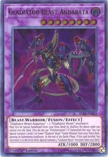 Gladiator Beast Andabata [BLLR-EN022] Ultra Rare | Exor Games Bridgewater