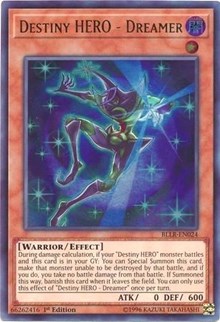 Destiny HERO - Dreamer [BLLR-EN024] Ultra Rare | Exor Games Bridgewater
