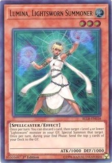 Lumina, Lightsworn Summoner [BLLR-EN038] Ultra Rare | Exor Games Bridgewater