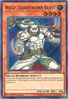 Wulf, Lightsworn Beast [BLLR-EN039] Ultra Rare | Exor Games Bridgewater